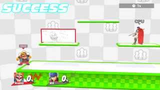 Who Can Pass Under the Miiverse Stage? (Super Smash Bros. for Wii U)