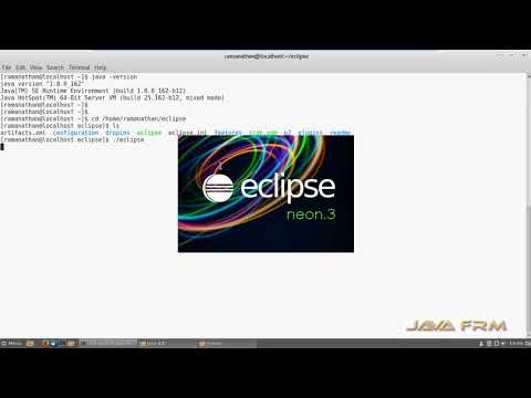 Eclipse Neon 3 Installation in Fedora 25 Workstation Cinnamon