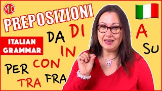 How to Use Italian Prepositions - Le preposizioni | Learn Italian Grammar