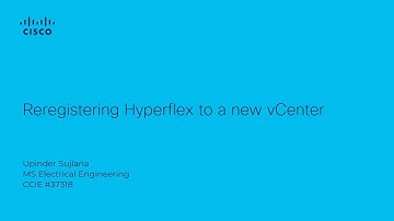 How to Reregister Your Hyperflex Cluster to a New vCenter | Step-by-Step Tutorial