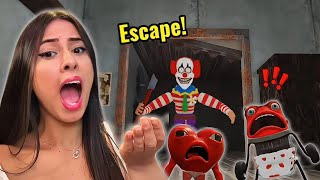 ESCAPE DO PALHAÇO MALUCO NO ROBLOX … DEU RUIM 😣