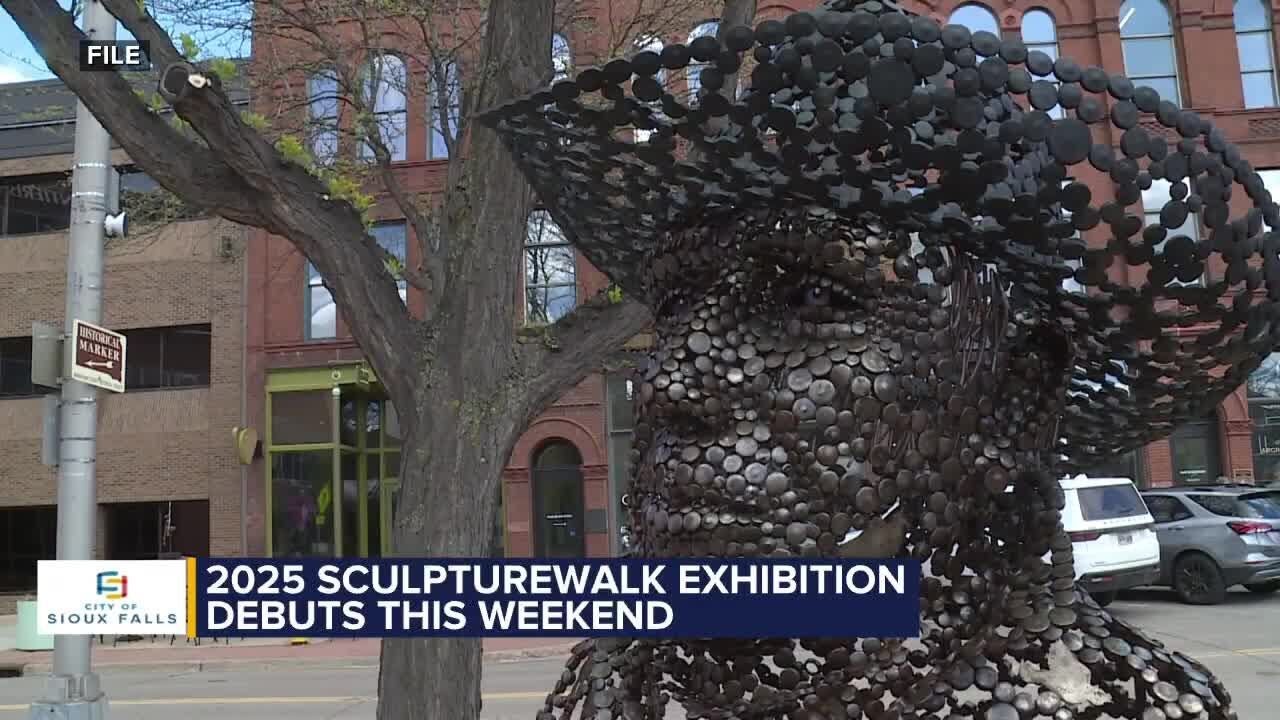 Sioux Falls SculptureWalk exhibition debuts this weekend