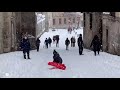 Alerta roja en Toledo por las fuertes nevadas tras el paso de #filomena