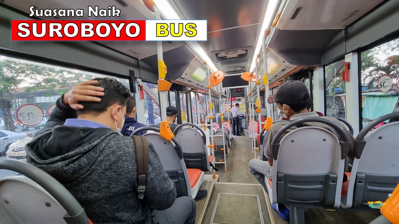 SUROBOYO BIS - Naik Bis Bayar dengan BOTOL BEKAS !!!