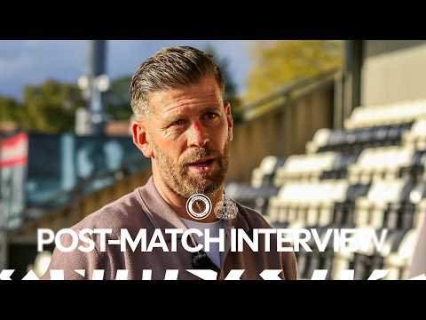 INTERVIEW | Luke Garrard post - Altrincham (H) | Enterprise National League | 3 October 2026