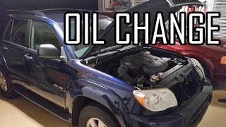 Diy: toyota 4 runner oil change