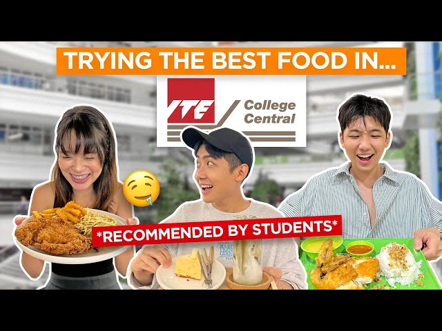Trying BEST food in ITE CC! *RECOMMENDED BY STUDENTS* class=