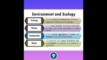 What is Ecology ? | Ecology and Ecosystem #shorts #neet