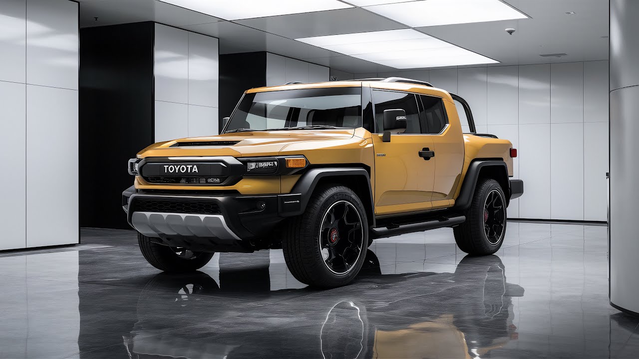 Unveiling the 2025 Toyota FJ Cruiser Pickup - Adventure Awaits!" - YouTube