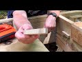 DIY Shed AsktheBuilder Foam Insulation Floor Joists Part 1