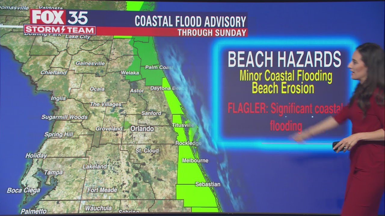 High wind and coastal flood warnings issued for local area in ...
