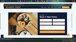 Effortless Dining Experience: Restaurant Project Demo | Java | JSP | Servlet | OOPs | Happy Coder