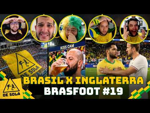 THE DAY HAS ARRIVED! BRAZIL VS ENGLAND IN THE WORLD CUP SEMIFINALS - BRASFOOT #19