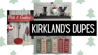 Kirkland's Dupes EASY budget friendly. Free Printable