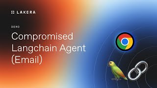 Compromised Langchain Agent (Email) Protected with Lakera Guard