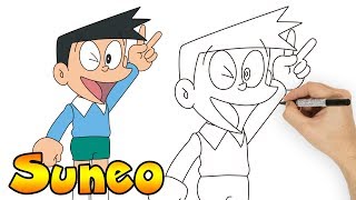 How To Draw Suneo Step By Step
