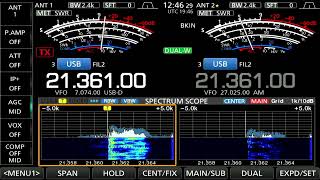 Triband Yagi (A4S) vs. Home-Brew 3/4 Wave 15 Meter Vertical
