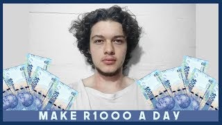 How to make r1000 a day n south africa. i am making video teach you
money here in want help people who are hustling make...