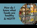 Confused about food? What is healthy and not? Start here!
