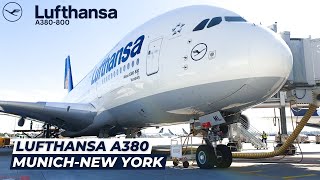 TRIP REPORT / Flagship Service! / Munich to New York / Lufthansa A380 economy class