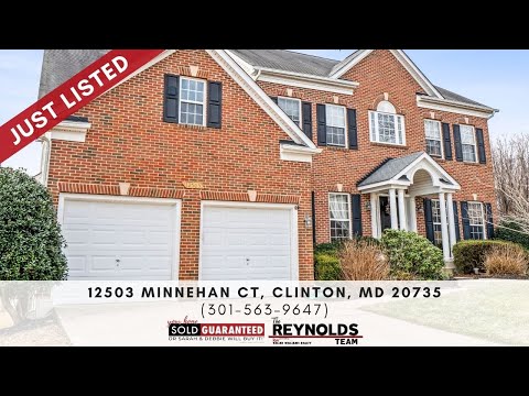 12503 Minnehan Court, Clinton, MD home video tour