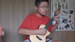 J. S. Bach arr. John King: Ave Maria, from WTC Book I, BWV 846 (for ukulele)