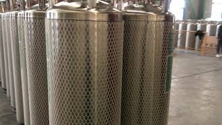 SinoCleansky cryogenic cylinder, liquid gas cylinder for medical oxygen 1