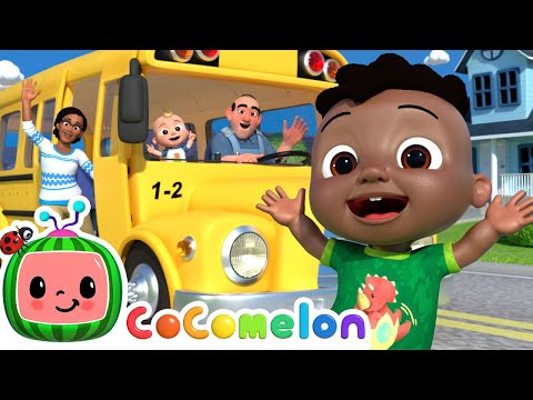 Wheels On The Bus | CoComelon Nursery Rhymes & Kids Songs