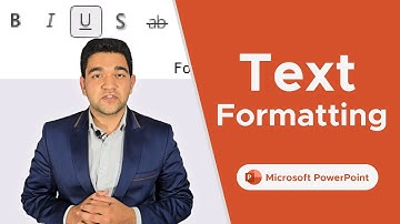 Text Formatting in Microsoft PowerPoint (Bold, Italic, Underline & More)