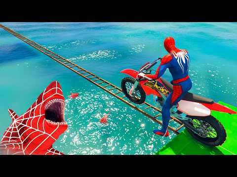 الرجل العنكبوت انقاذ باتمان Spider-Man Rescue batman vs iron man vs venom funny Game GTA 5 superhero