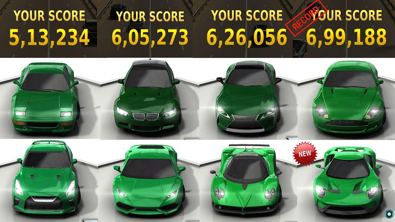 Traffic Racer - No Brake Use Score Records - Part 34 || Traffic Racer Gameplay || Official Gameplay