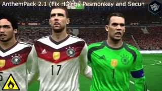 pes 2015 Pc Here I Show The Anthems Of Germany And Holland