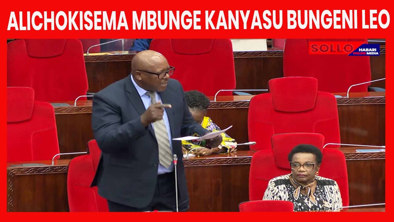 MBUNGE KANYASU ABAINISHA KERO KWA WACHIMBAJI  WADOGO PORI TENGEFU LA KIGOSI