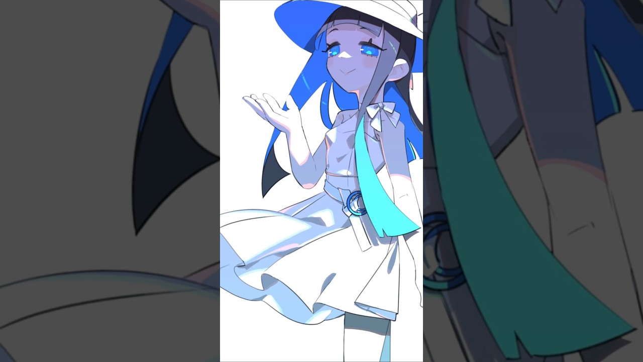 【メイキング】光の情報量で魅せるワンピースの塗り方【イラスト講座】|メディバンパレッタ #shorts