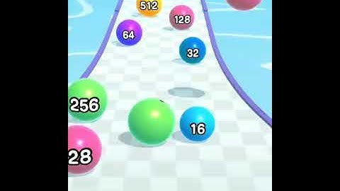BAll RUN 2048 ALL level challenge walkthrough Android iOS sort video