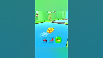 Shape shifting2 game level #718 hyper casual game #shapeshifting  #gameplay #gaming #shortvideo