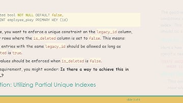 Achieving a Unique Constraint on Conditional Column Values in PostgreSQL