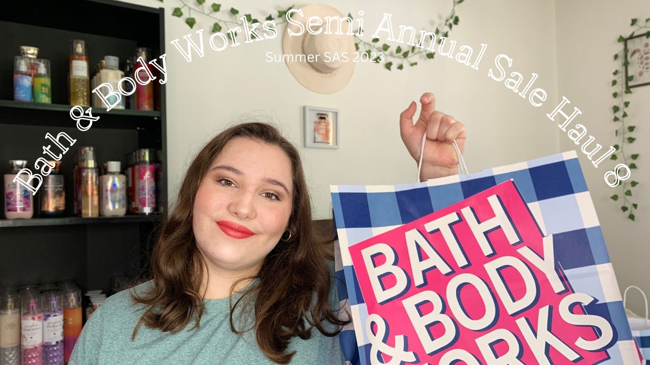 Bath and Body Works Semi Annual Sale Haul 8 || Summer SAS 2023 - YouTube