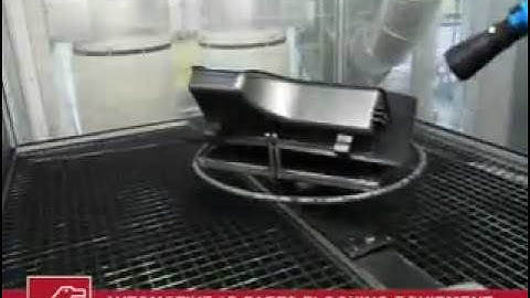 AIGLE - Manual Flocking Machine for Objects "Electropneumatic Flock Distributor – Mod. ESP1 & 1-B"