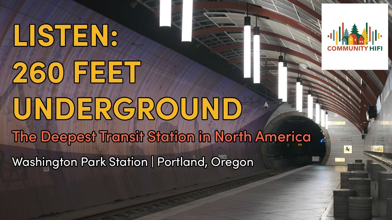 260 Feet Underground: Inside North America's Deepest Train Station | Washington Park Station