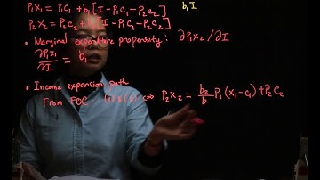 2. Linear Expenditure System LES - part 2 (Choice & Demand week 2)