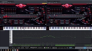Heavier7Strings User Demo - Amon Amarth - Twilight Of The Thunder God