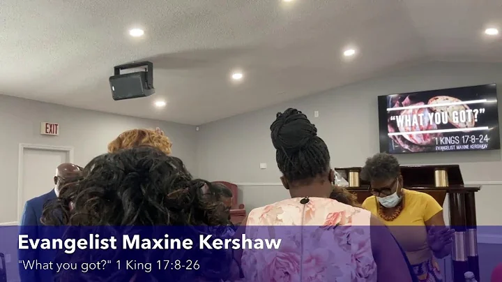 Evangelist Maxine Kershaw