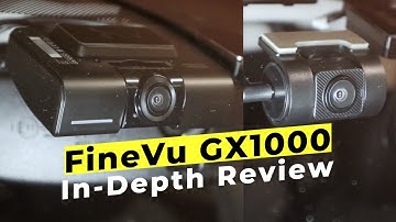 FineVu GX1000 2K QHD 2-Channel Dash Camera In-Depth Review | New 2023