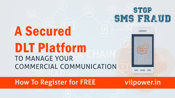 DLT Registration Process, BULK SMS, Vodafone, Airtel, BSNL, Jio Plateform, New TRAI Rules 2020 Hindi