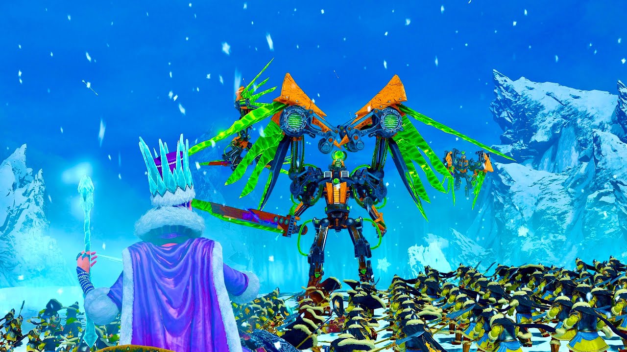 Robots vs Kislev | Total War Warhammer 3 Cinematic Battle