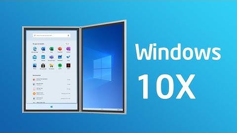 New Update windows 10x. Windows 10x for Dual Screen Devices.