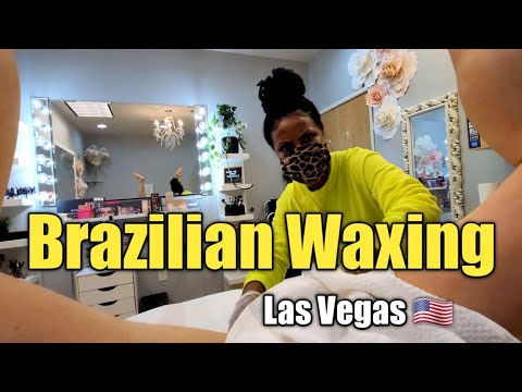 TELL ME IF IT HURTS...YES IT HURTS! BRAZILIAN WAXING in LAS VEGAS 🇺🇸 (Body Hair Removal)