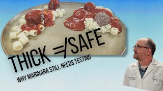 Don’t Assume — Test It: Marinara Sauce &amp; IDDSI, STJ Marinara Sauce