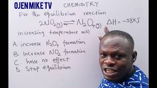 Effect of temperature on chemical equilibrium